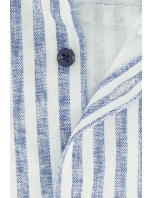 Desoto overhemd blauw gestreept