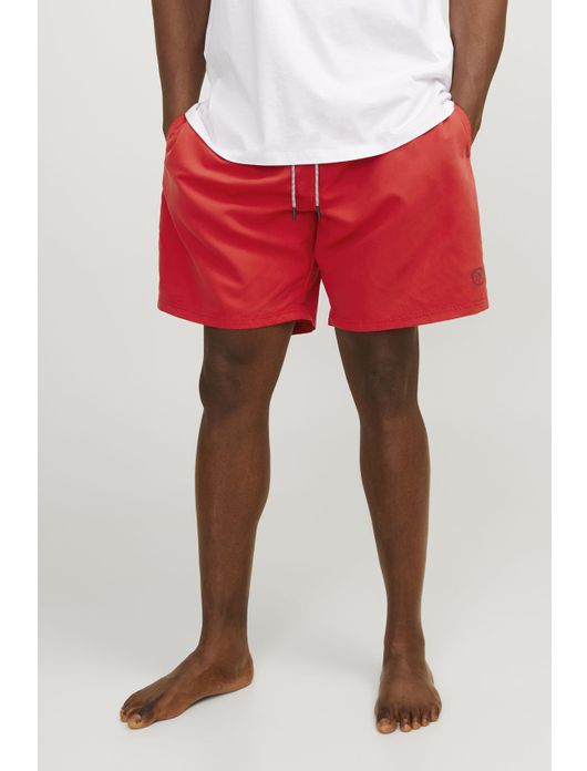 Plus Size Jack & Jones zwembroek rood