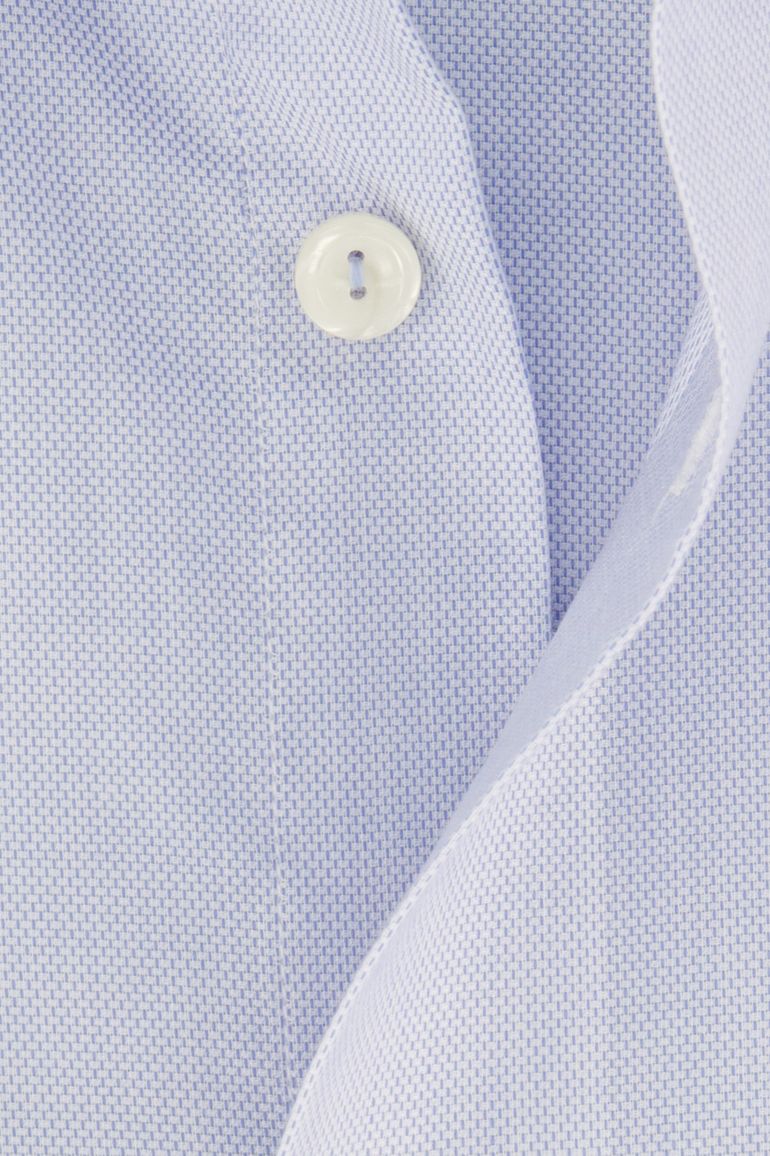 Eton overhemd lichtblauw effen