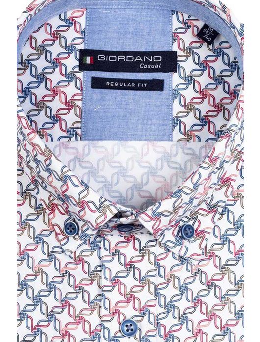 Giordano overhemd multicolour regular fit