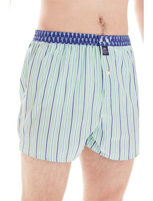 Mc Alson boxershort groen gestreept