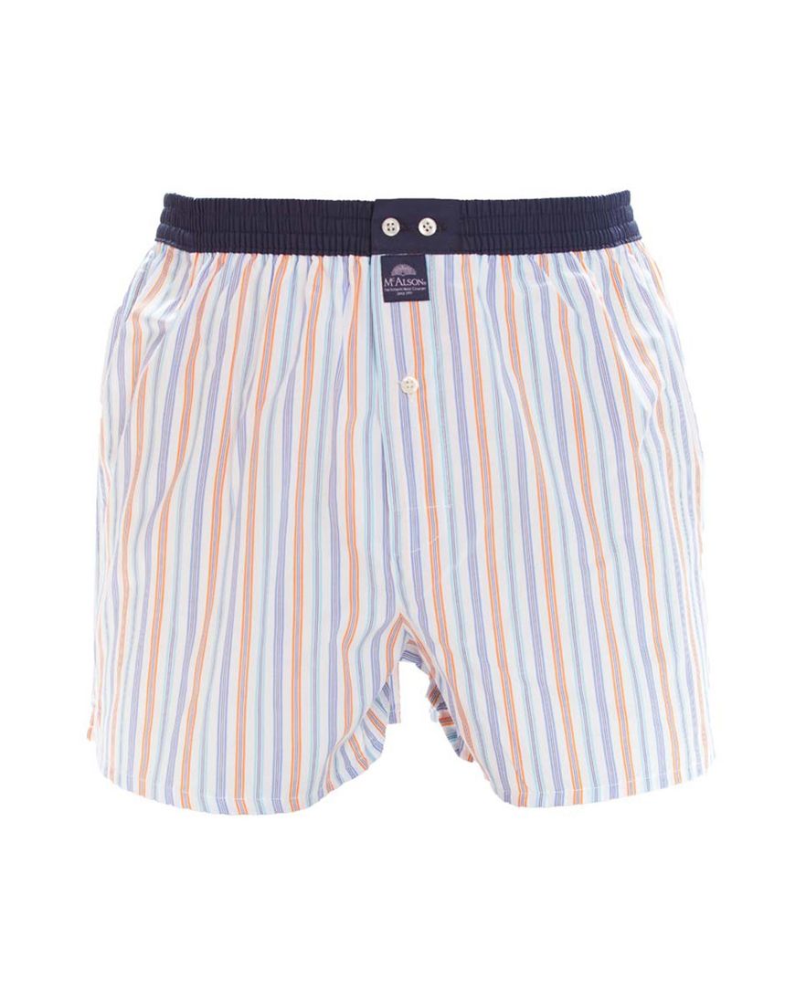 Mc Alson boxershort multicolor gestreept katoen