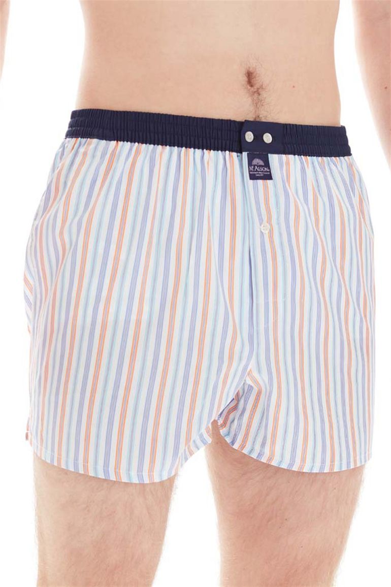 Mc Alson boxershort multicolor gestreept katoen