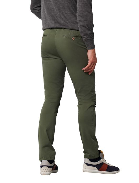 Meyer pantalon katoen BONN groen