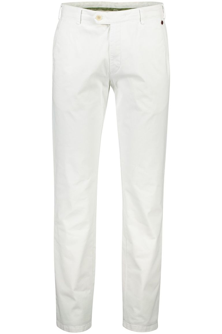 Meyer katoenen broek Roma wit effen