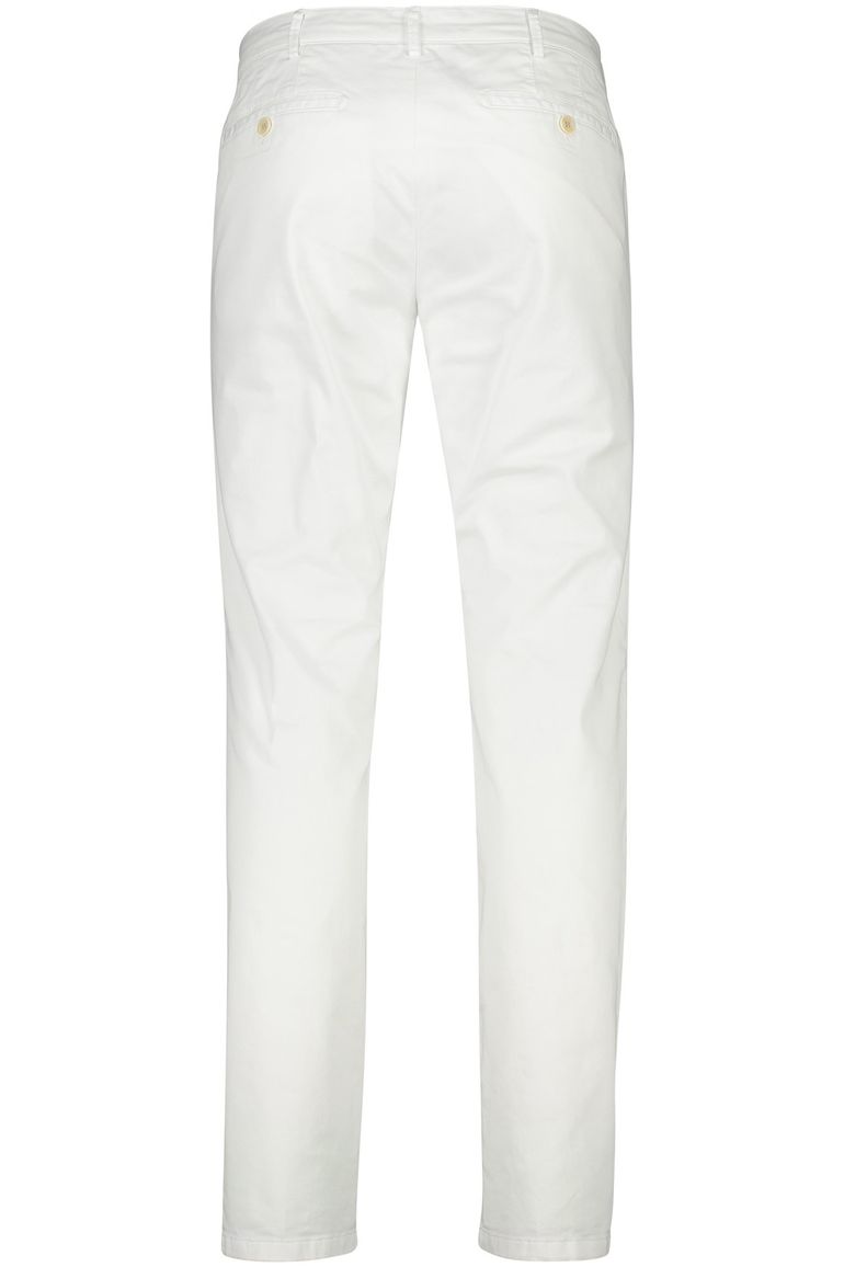 Meyer katoenen broek Roma wit effen