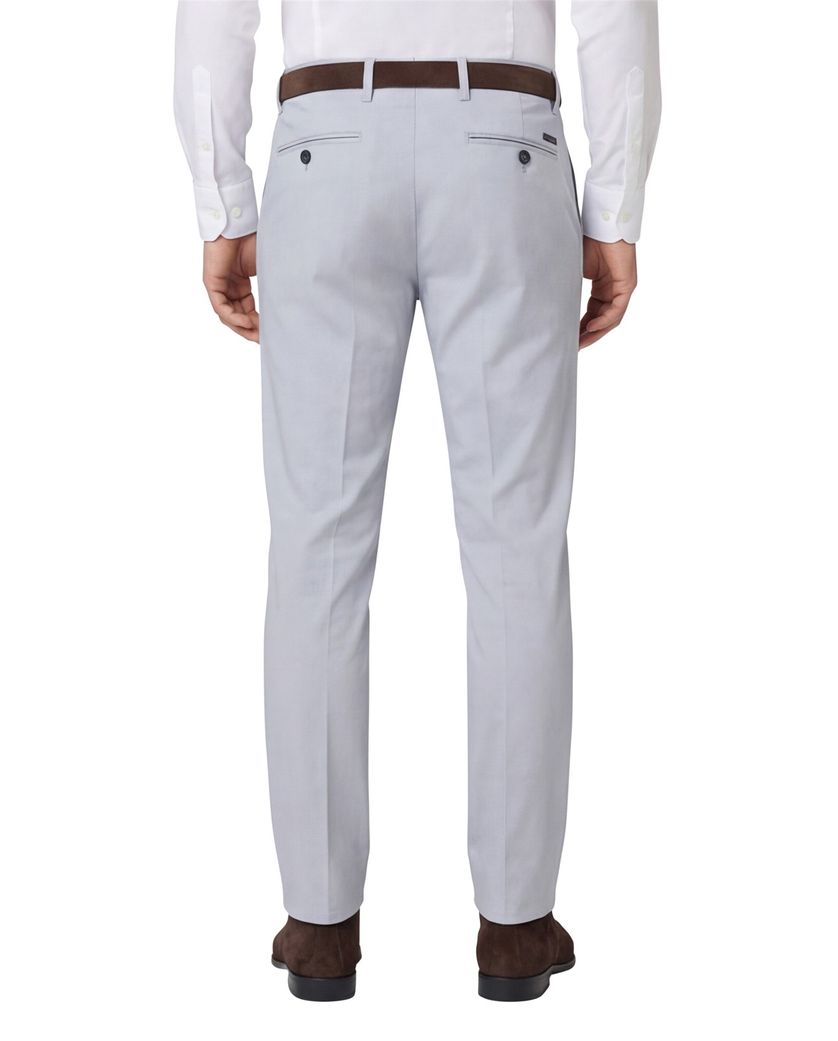 Eurex katoenen pantalon Joe regular fit lichtblauw