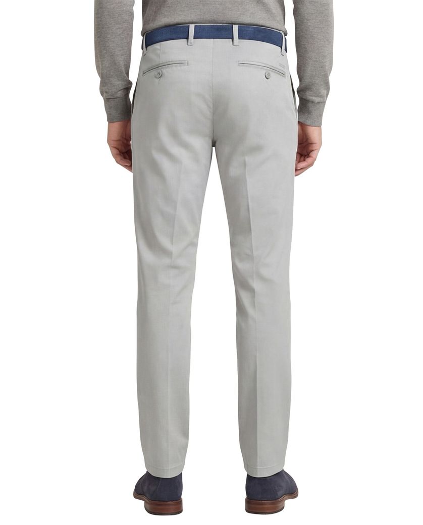 Eurex katoenen broek Joe groen effen normale fit