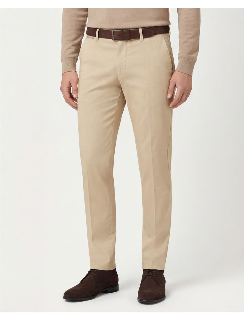 katoenen broek Eurex beige