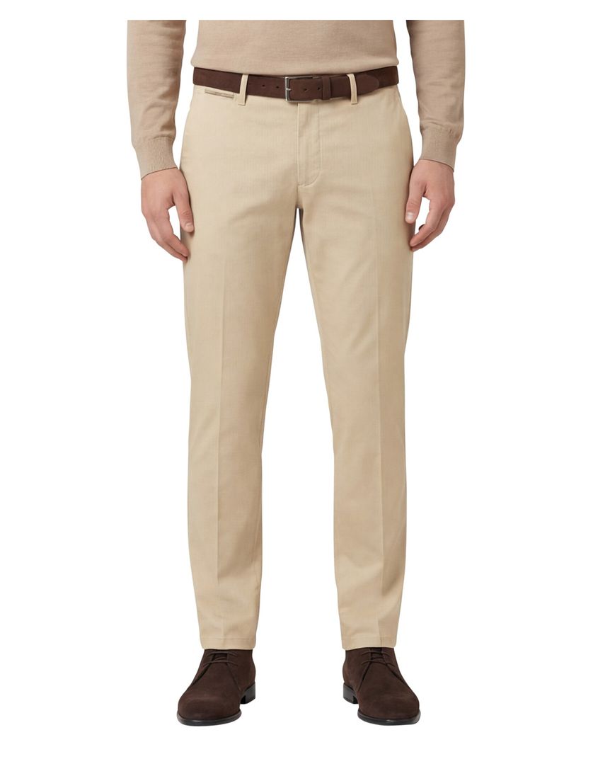 katoenen broek Eurex beige