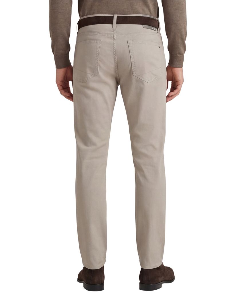 Brax 5-pocket beige geruit