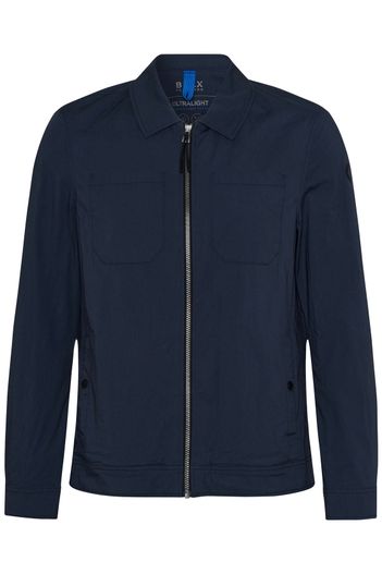 Brax Brax tussenjas donkerblauw rits katoen