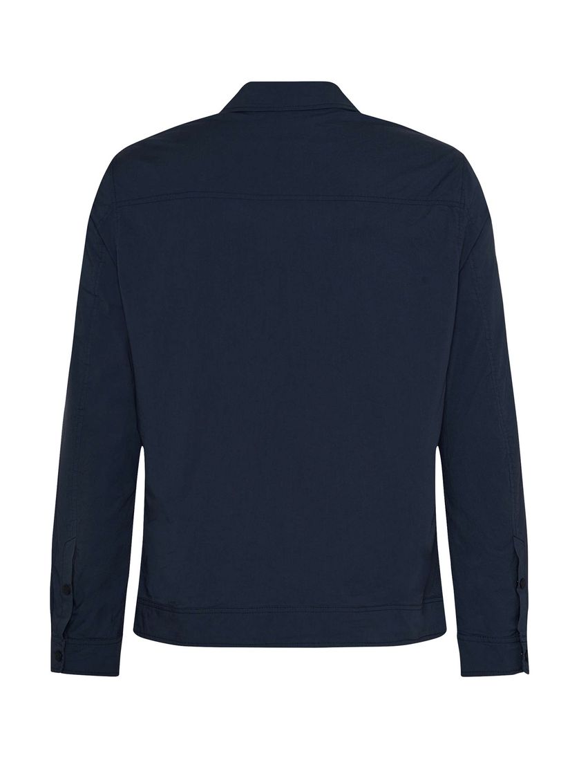 Brax tussenjas donkerblauw rits katoen