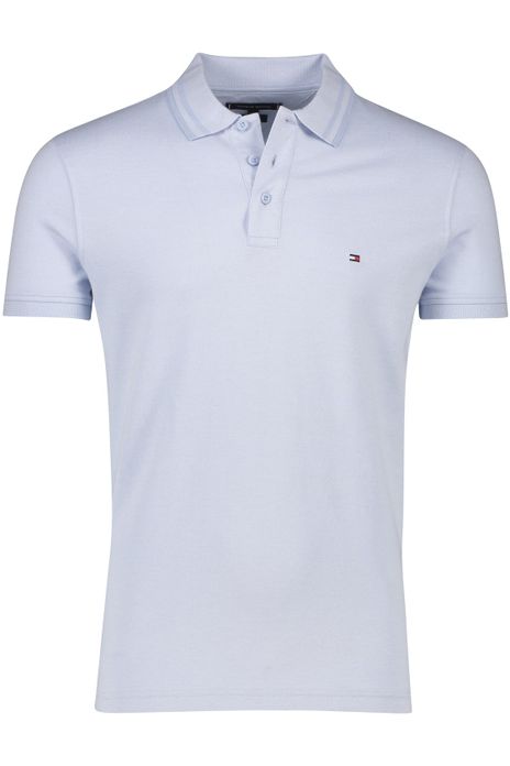 Tommy Hilfiger polo lichtblauw slim fit