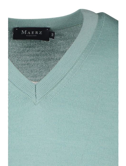 Maerz pullover v-hals mintgroen