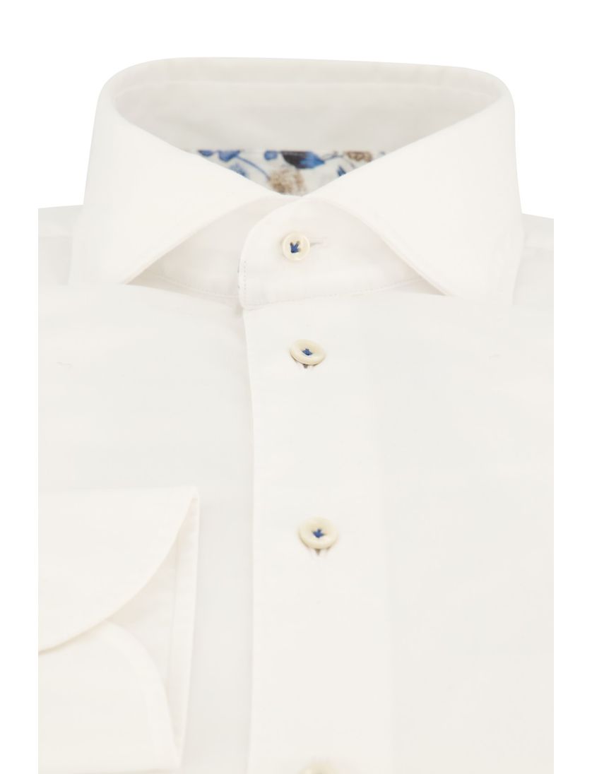 Profuomo overhemd wit effen