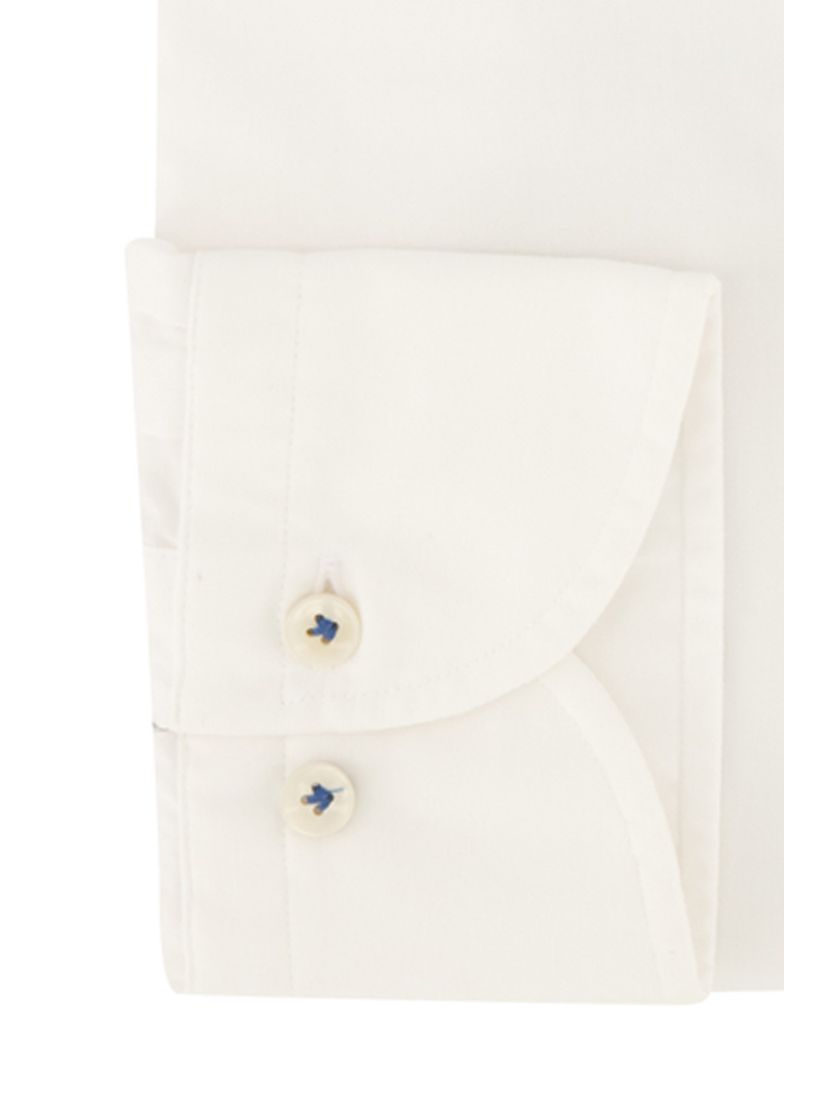 Profuomo overhemd wit effen