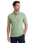 BOSS Orange Passenger polo slim fit groen effen katoen