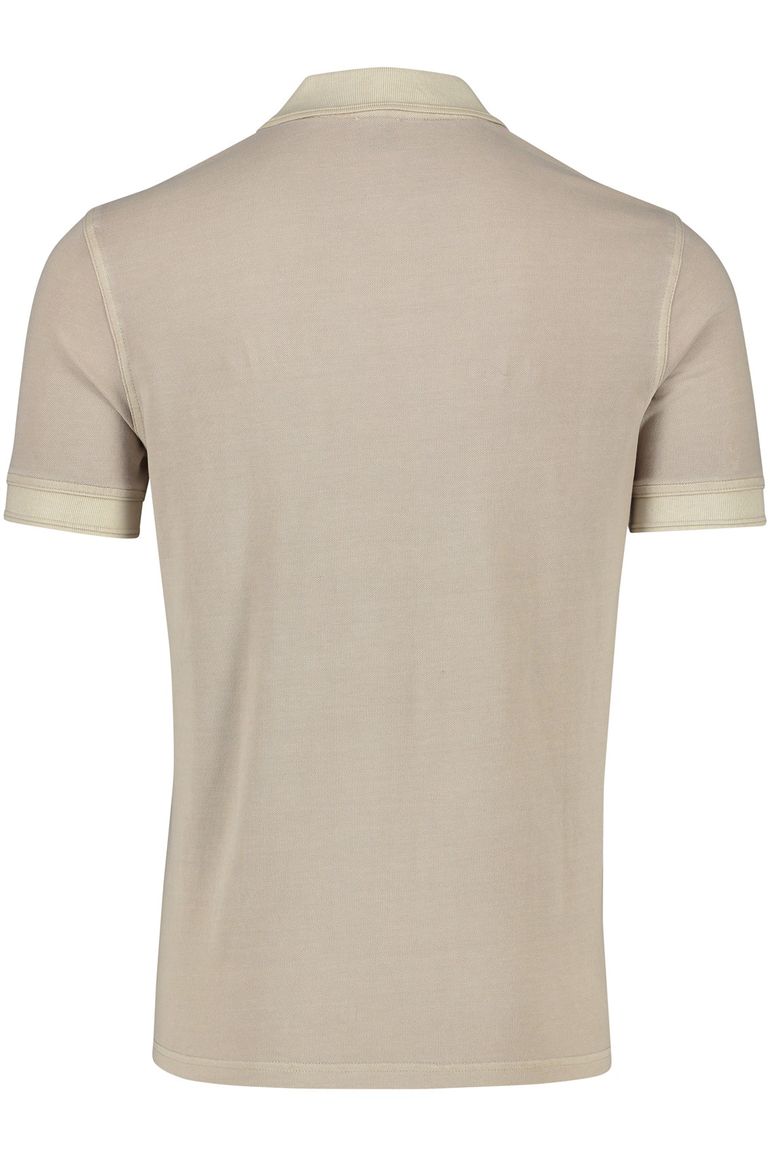 Boss orange polo lichtbruin prime