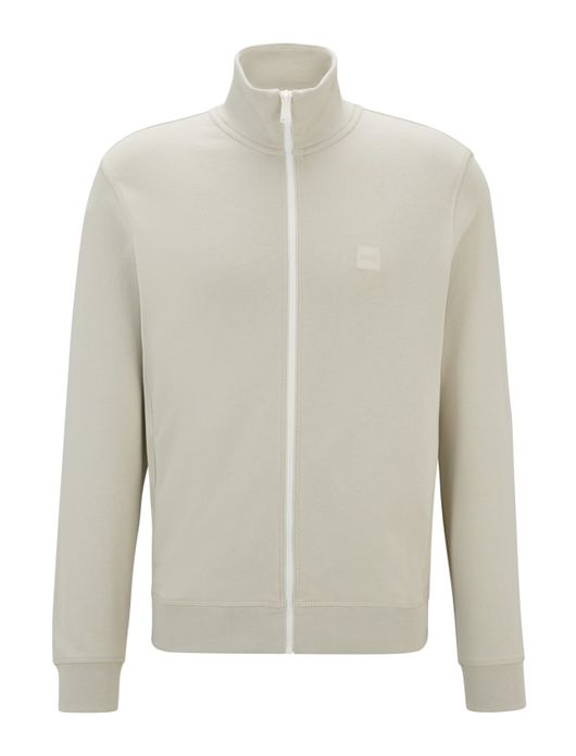 boss orange vest beige relaxed fit