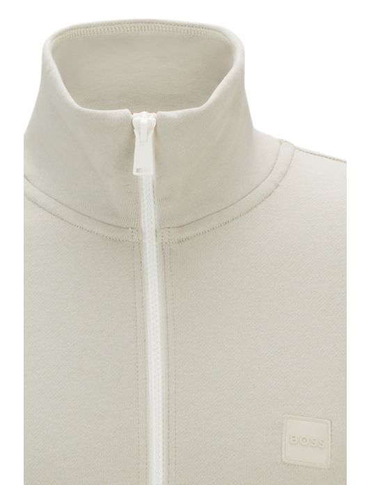 boss orange vest beige relaxed fit