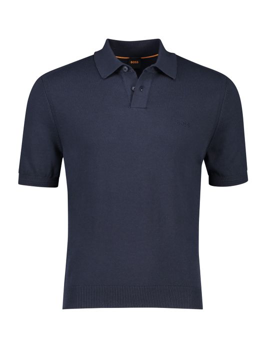 Boss poloshirt Asac P donkerblauw