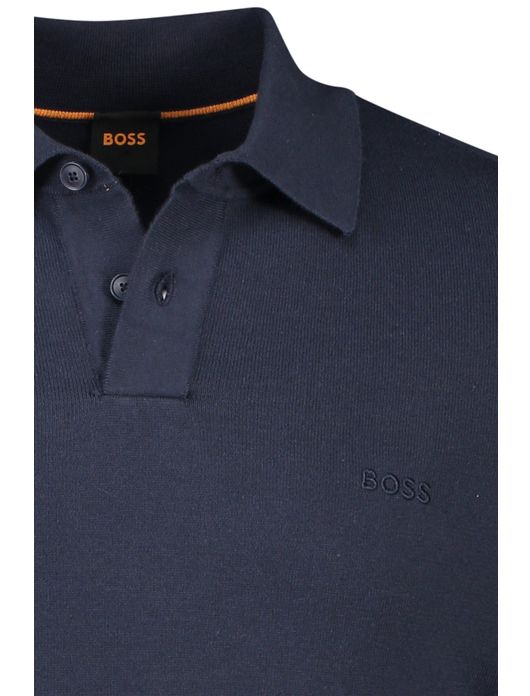 Boss poloshirt Asac P donkerblauw