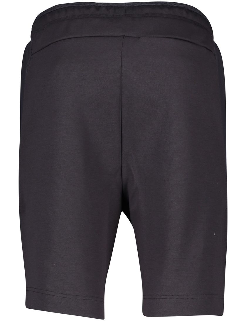 Boss green korte broek zwart geprint Headlo katoen