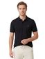 BOSS Passenger polo zwart slim fit katoen