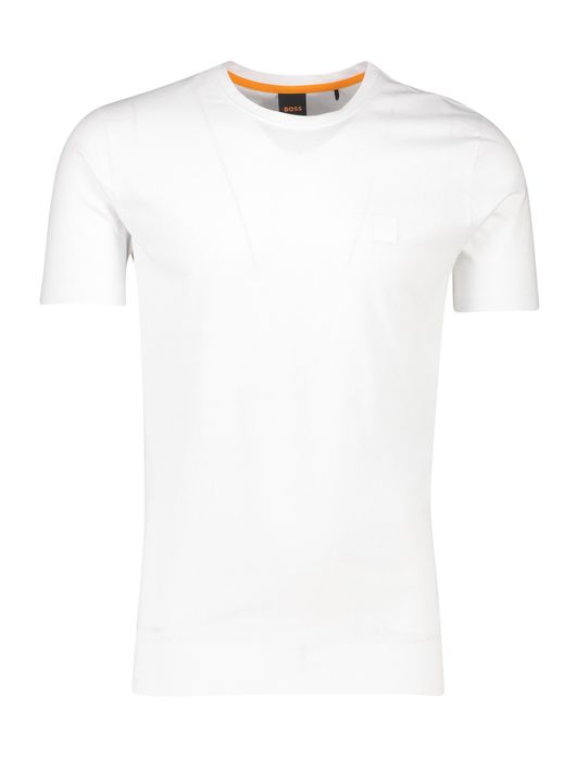 Boss Orange t-shirt tales effen wit