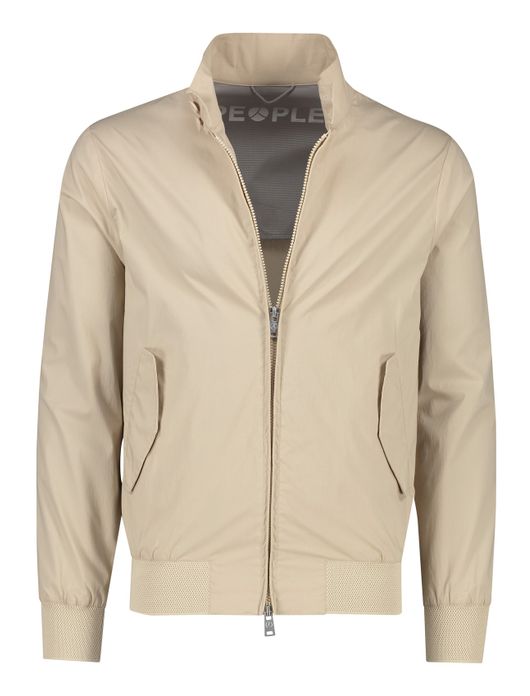 People of Shibuya zomerjas beige effen