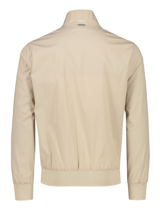 People of Shibuya zomerjas beige effen