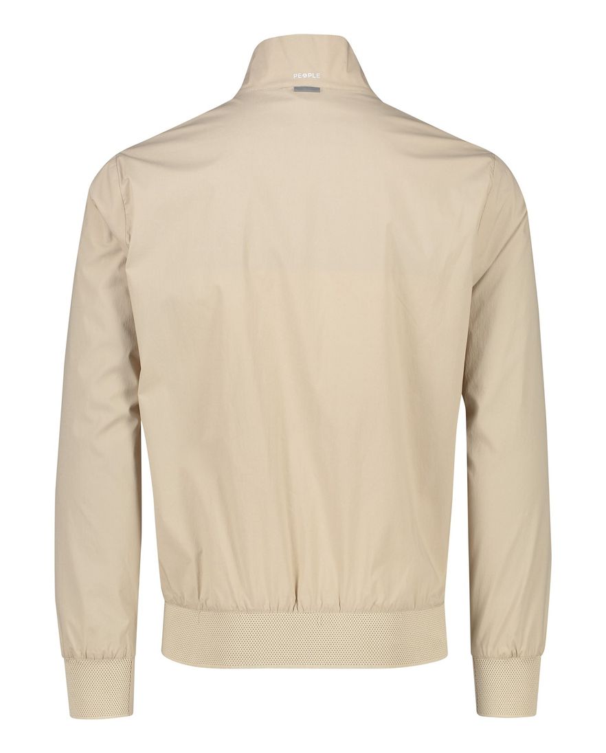 People of Shibuya zomerjas beige Ryoko normale fit katoen