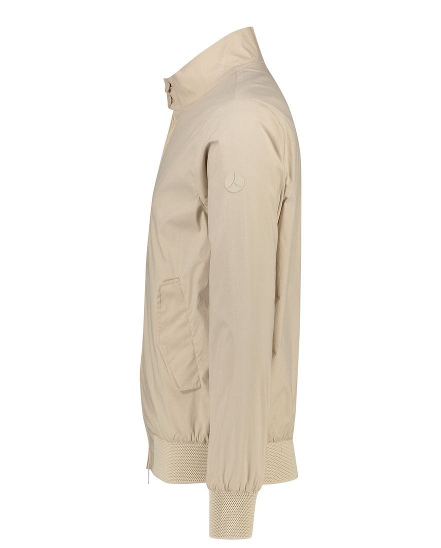 People of Shibuya zomerjas beige Ryoko normale fit katoen