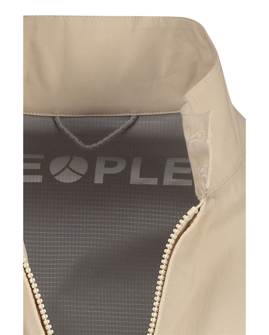 People of Shibuya zomerjas beige Ryoko normale fit katoen