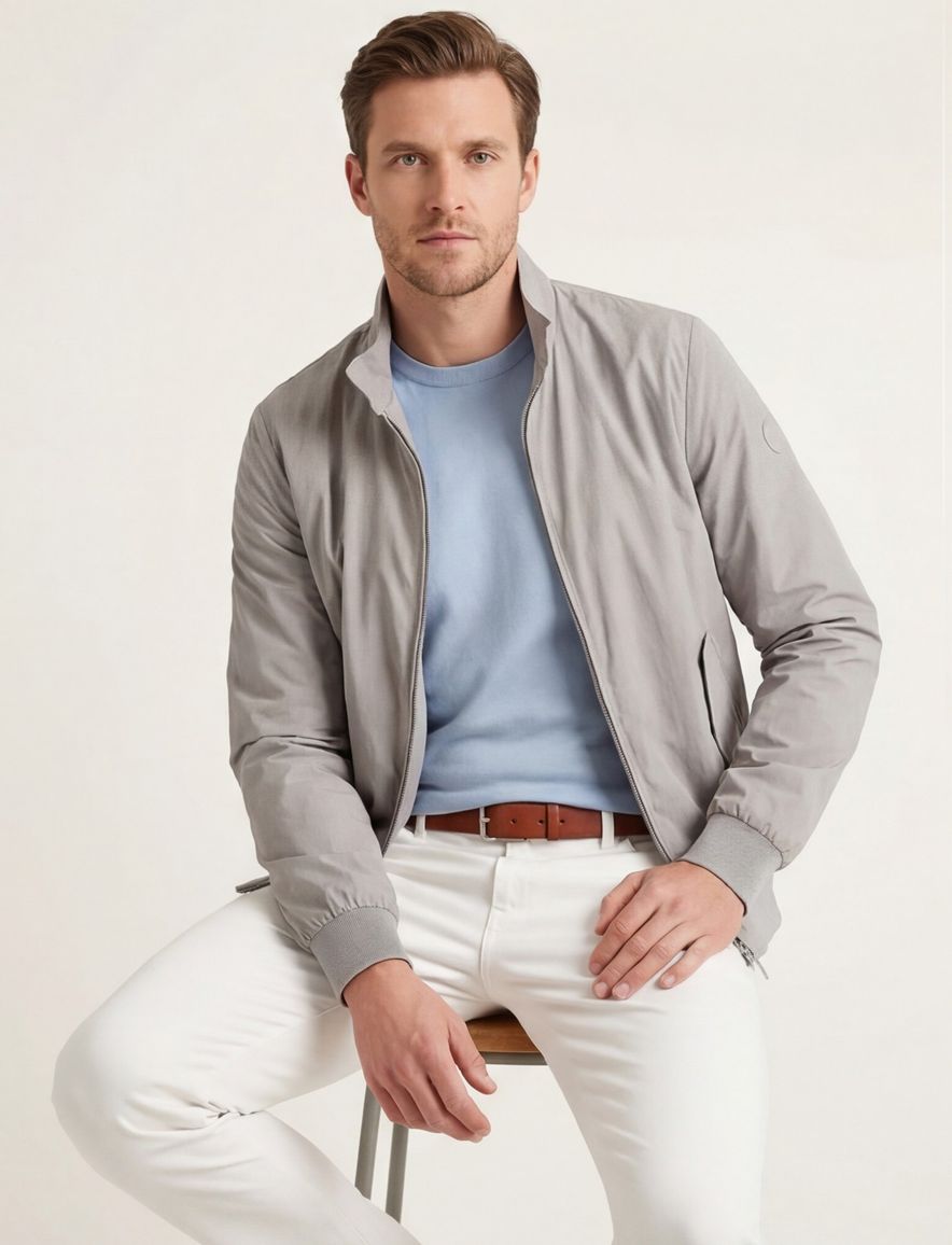 People of Shibuya zomerjas grijs ryoko