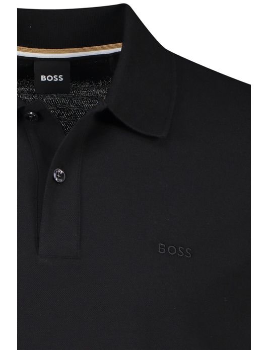Boss Black pallas polo zwart