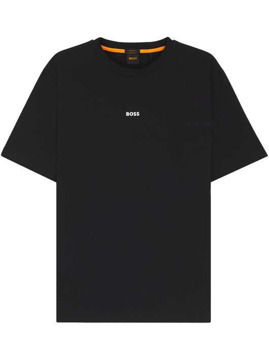 Boss Orange t-shirt zwart effen