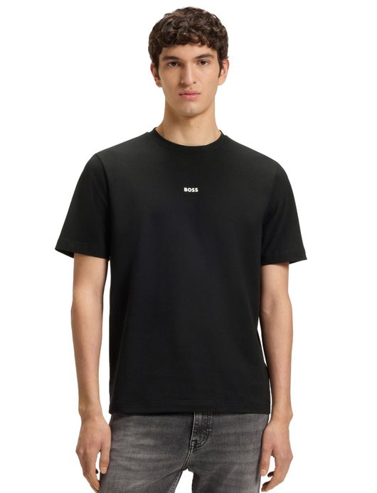 Boss Orange t-shirt zwart effen