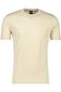 Boss Black T-shirt Thompson ecru katoen normale fit