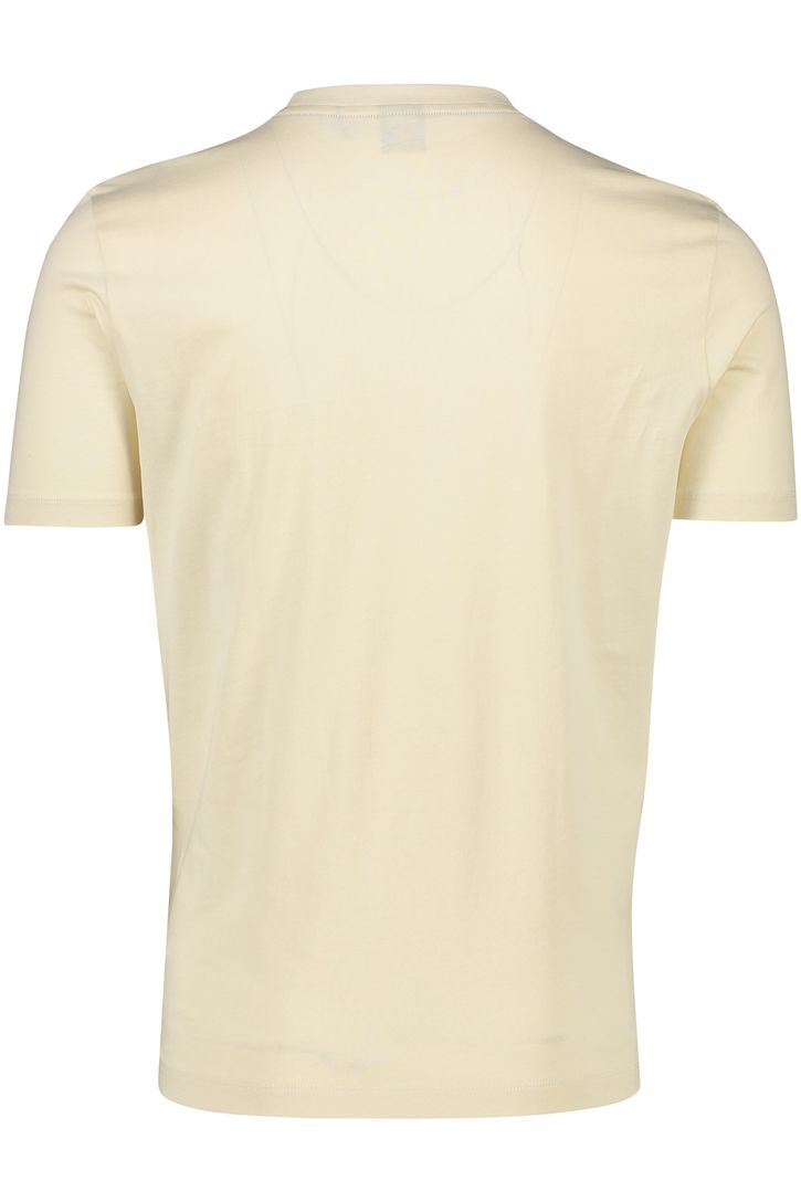 Katoenen Boss Black T-shirt Thompson ecru normale fit