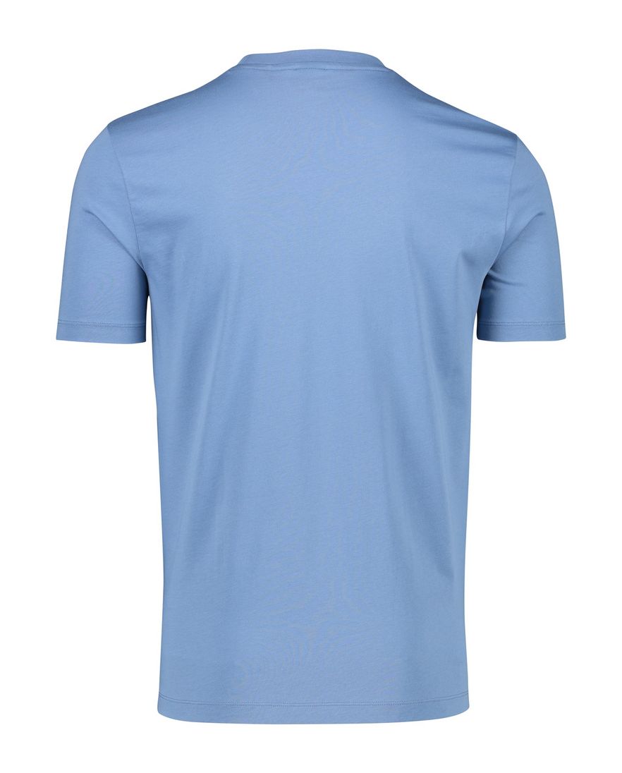 Boss Black Thompson blauw t-shirt katoen ronde hals