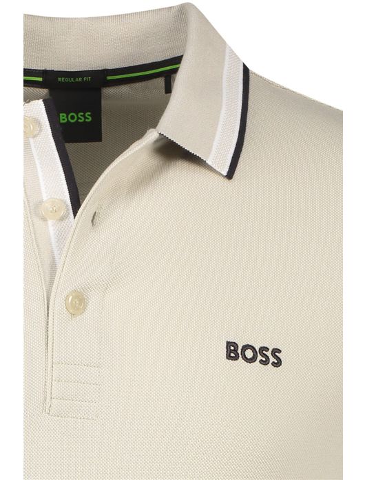 Boss poloshirt Paddy beige
