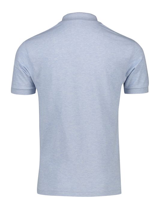 Lacoste polo lichtblauw gemeleerd