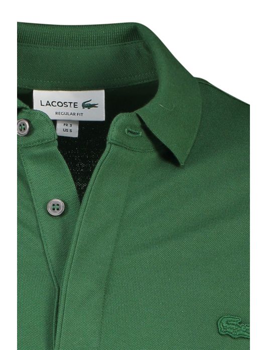 Lacoste polo groen 3-knoops
