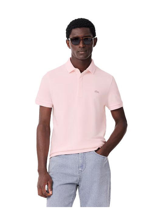 Lacoste polo Regular Fit roze