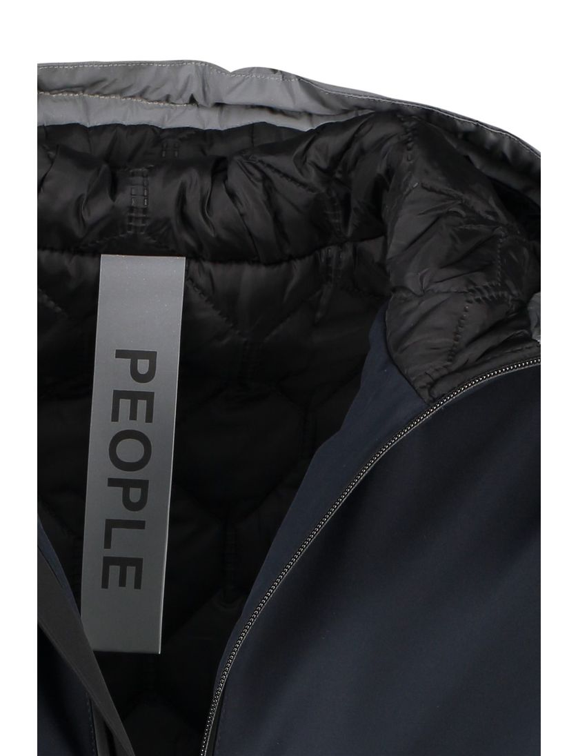 People of Shibuya tussenjas donkerblauw normale fit