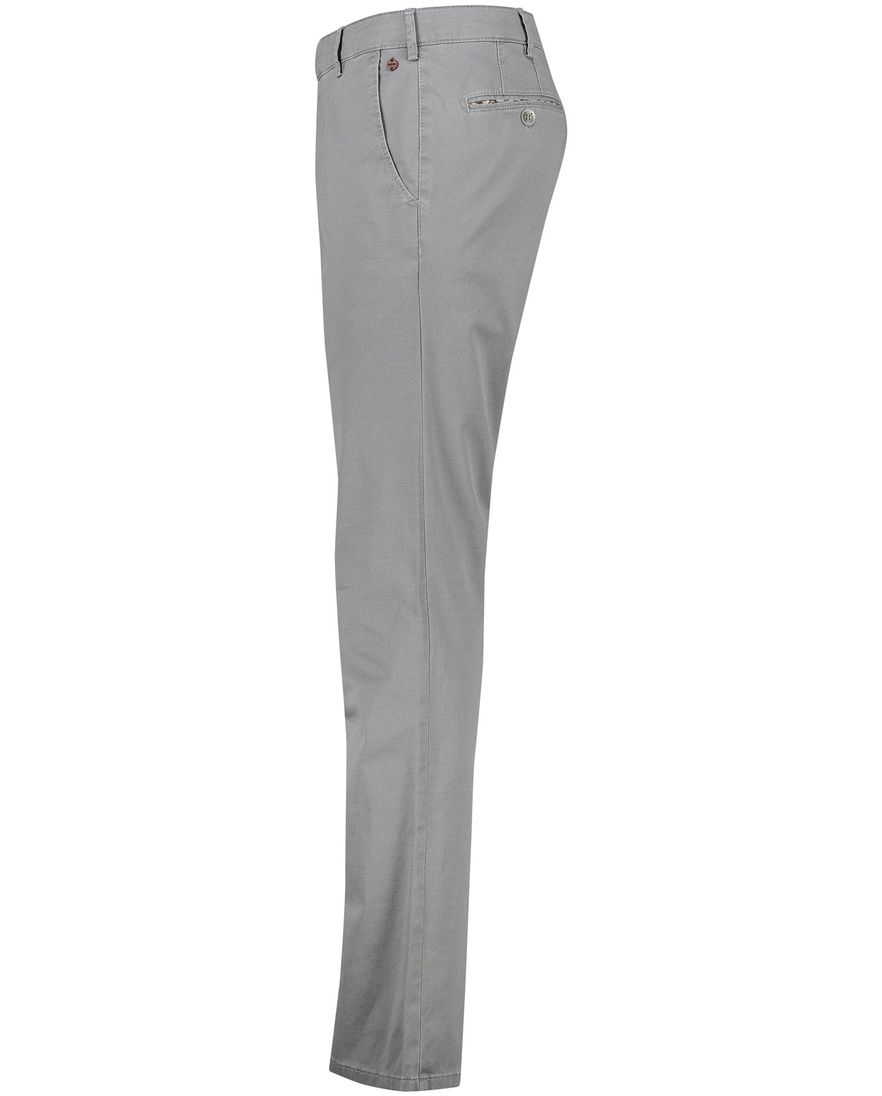 Grijs gemêleerd Meyer pantalon Bonn katoen
