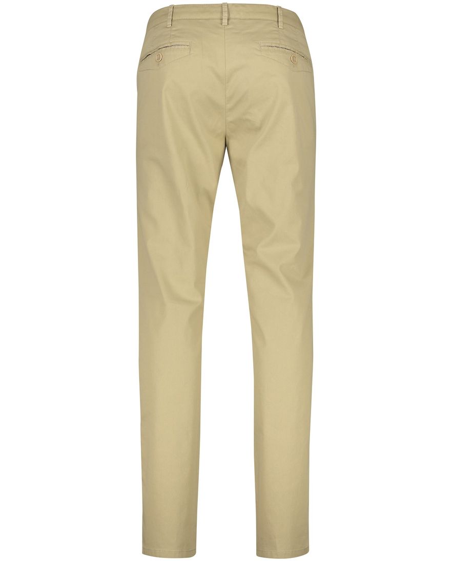 Bruine Meyer katoenen pantalon Chicago perfect fit