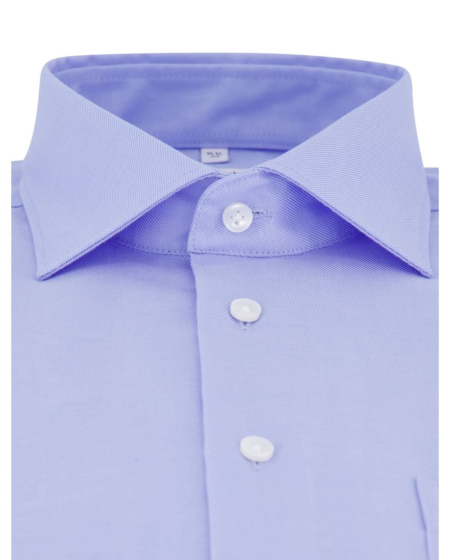 Seidensticker overhemd lichtblauw met borstzak